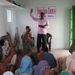 Prasad speaking at first service in Palem leprosy church.