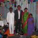 Prasad and Sunnee with the pastor of Mondepulanka and his wife.