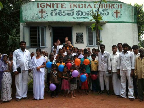 Members of Tapeswaram Ignite church.