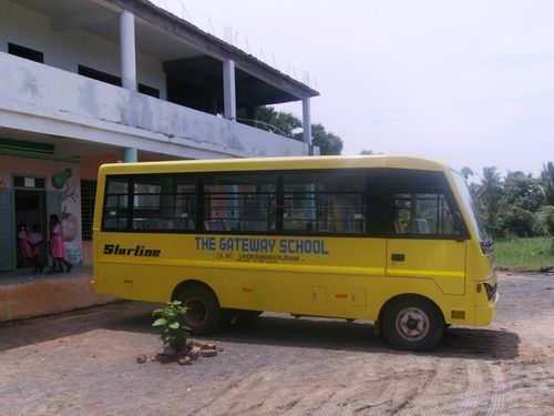 New school bus.