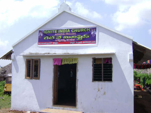 Acheyapallem Church newly constructed.