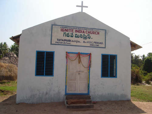 Tatapudi church opening.