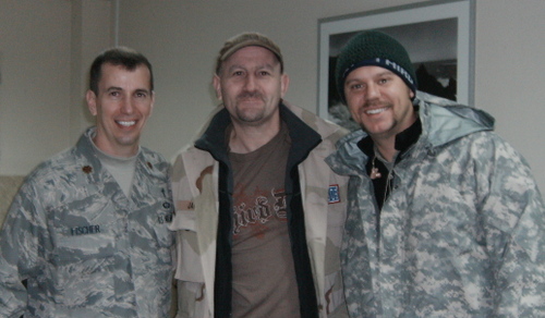 Peter Fischer, Me, and a Special Forces Operative (Tai!)