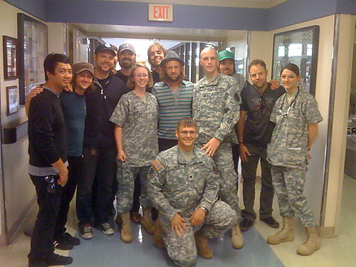 Third Day and Switchfoot at Walter Reed Army Hospital